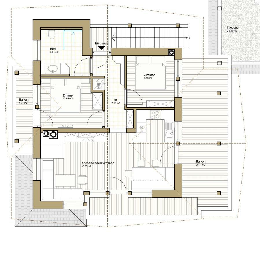Appartement Beim Wagner à Waidring Extérieur photo